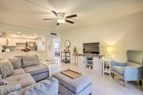 Coastal Getaway with Porch 1 Block to Beach!